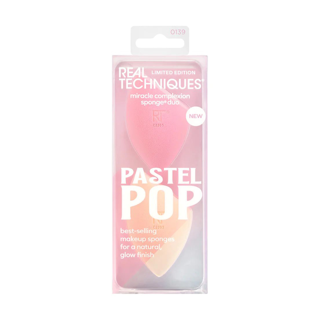Набір спонжів для макіяжу Real Techniques Miracle Complexion Sponge + Miracle Powder Sponge, 2 шт
